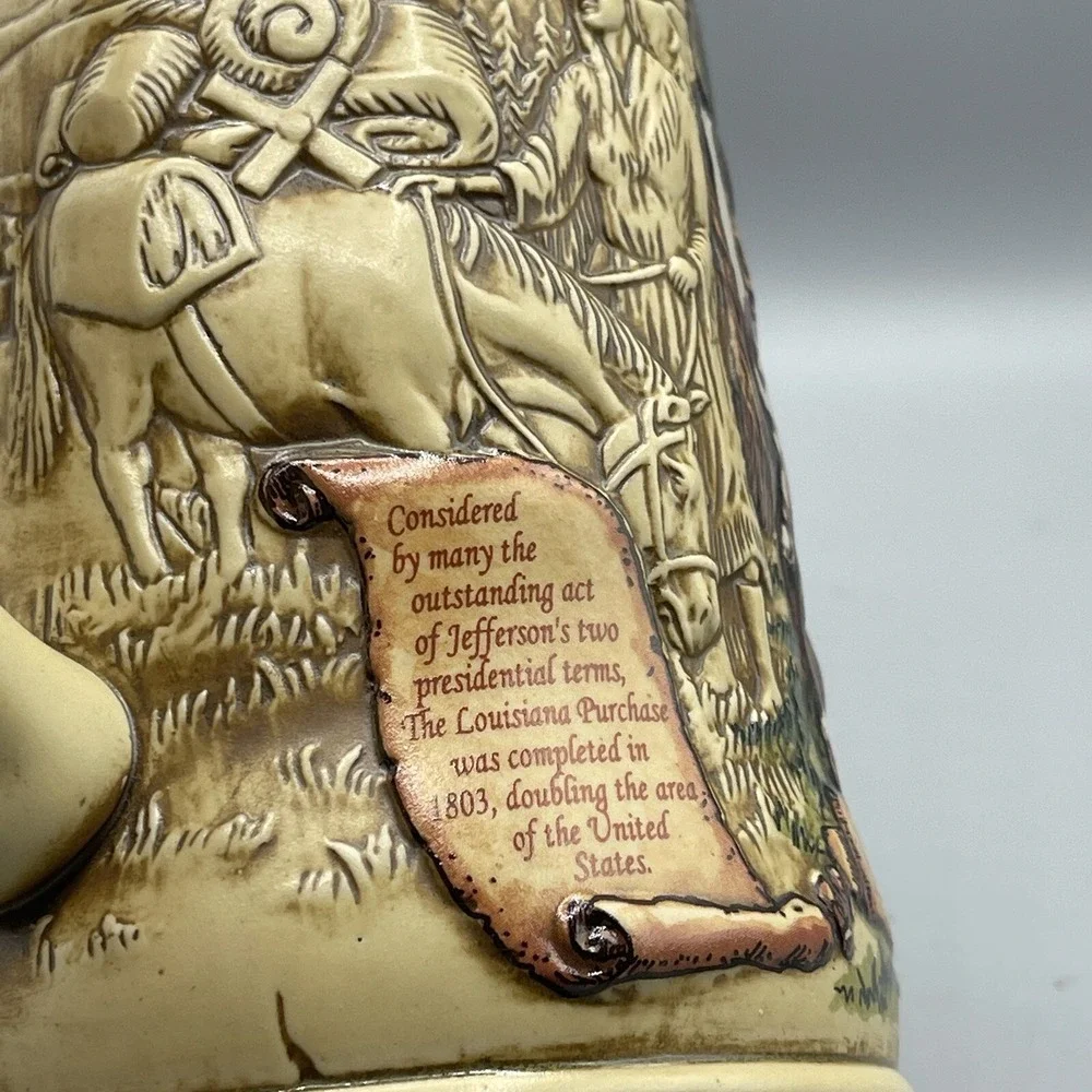 Beer Stein Tankard Miller Birth Of A Nation 4th Release Lewis & Clark Numbered